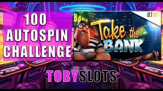 Take The Bank 100 Autspins Challenge